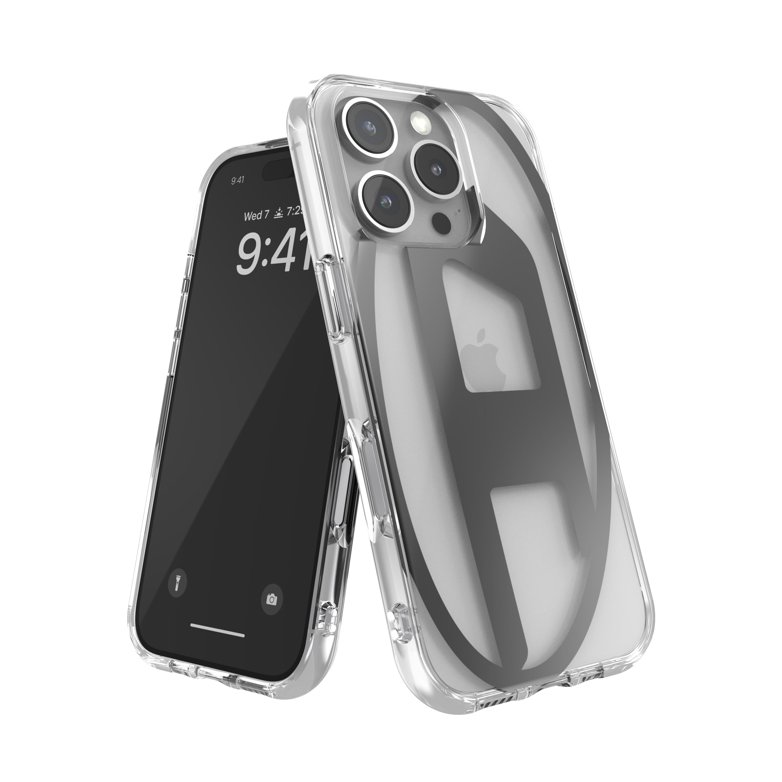DIESEL iPhone ケース 16 DIESEL FOR SUCCESSFUL LIVING Compatible with iPhone 16 Pro D Logo